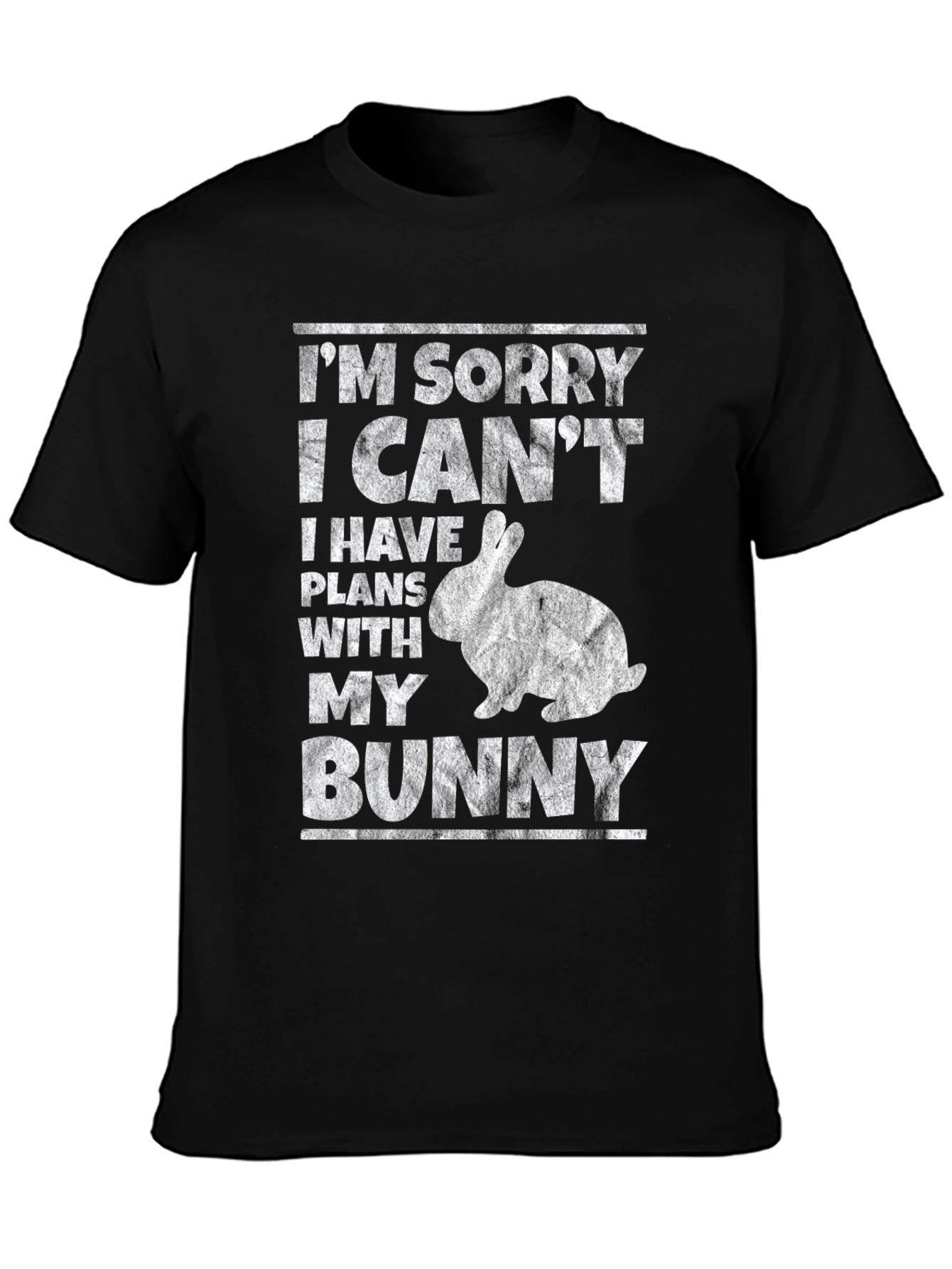 Funny Bunny Plans T-Shirt
