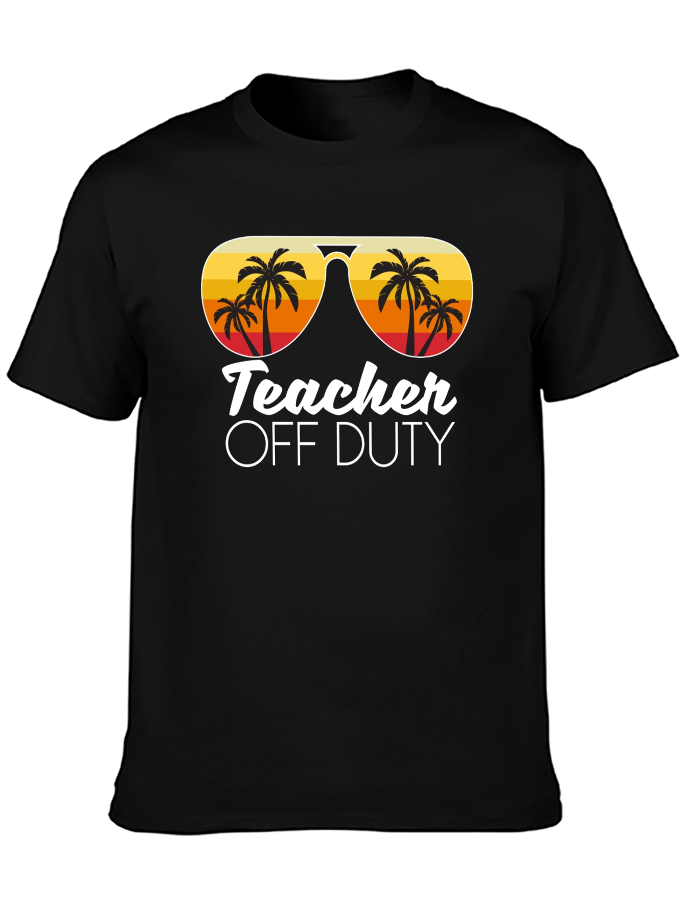 Teacher Off Duty T-Shirt - Summer Vacation Vibes