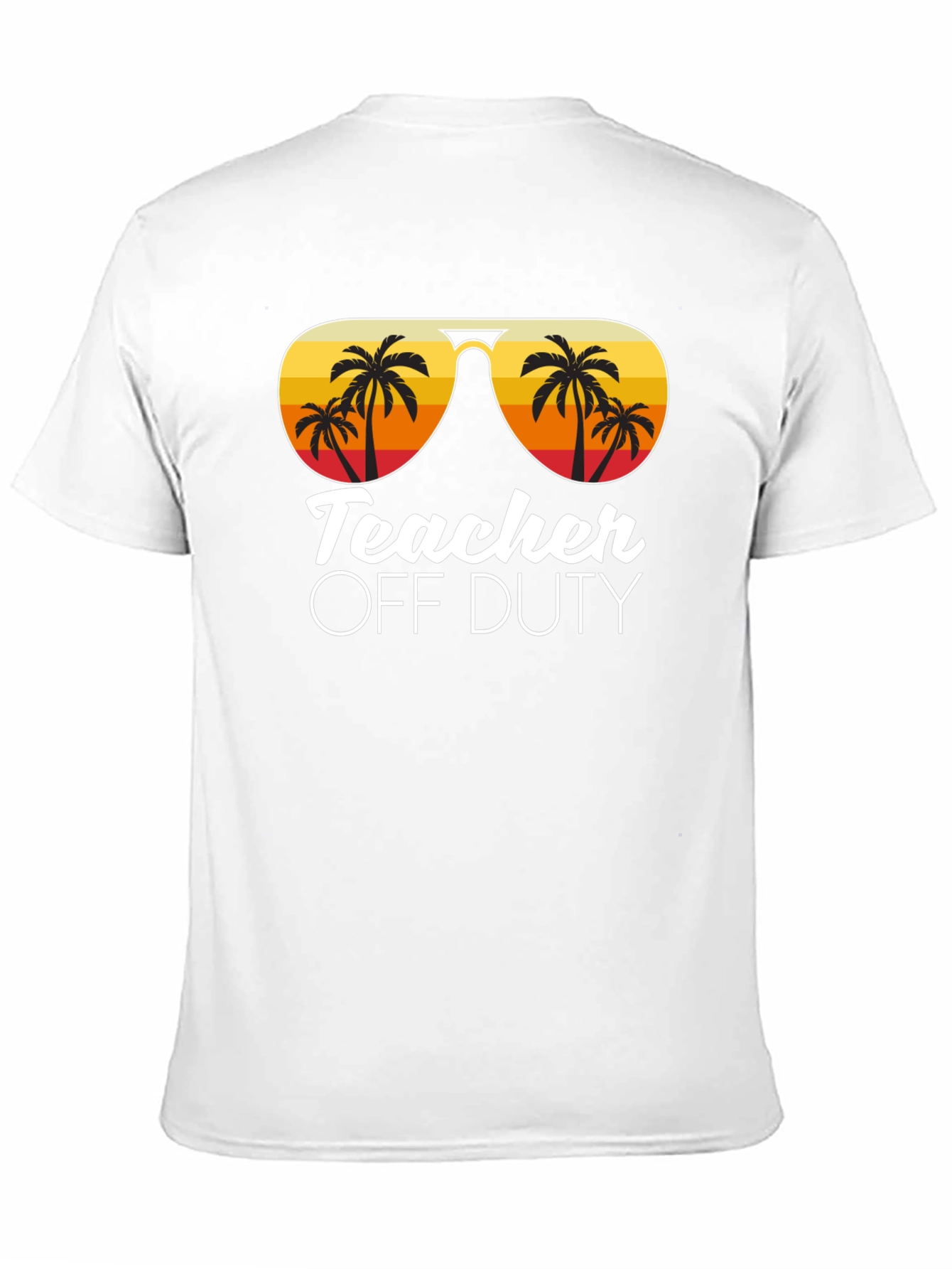 Teacher Off Duty T-Shirt - Summer Vacation Vibes