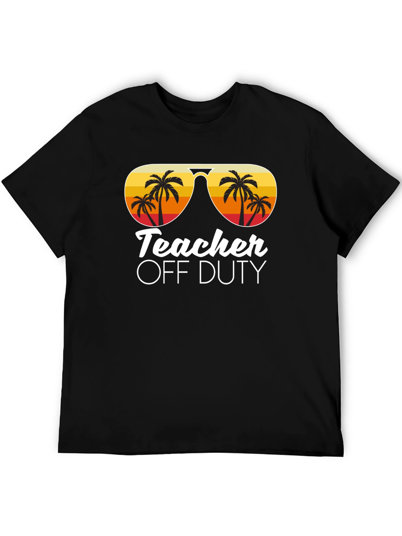 Teacher Off Duty T-Shirt - Summer Vacation Vibes