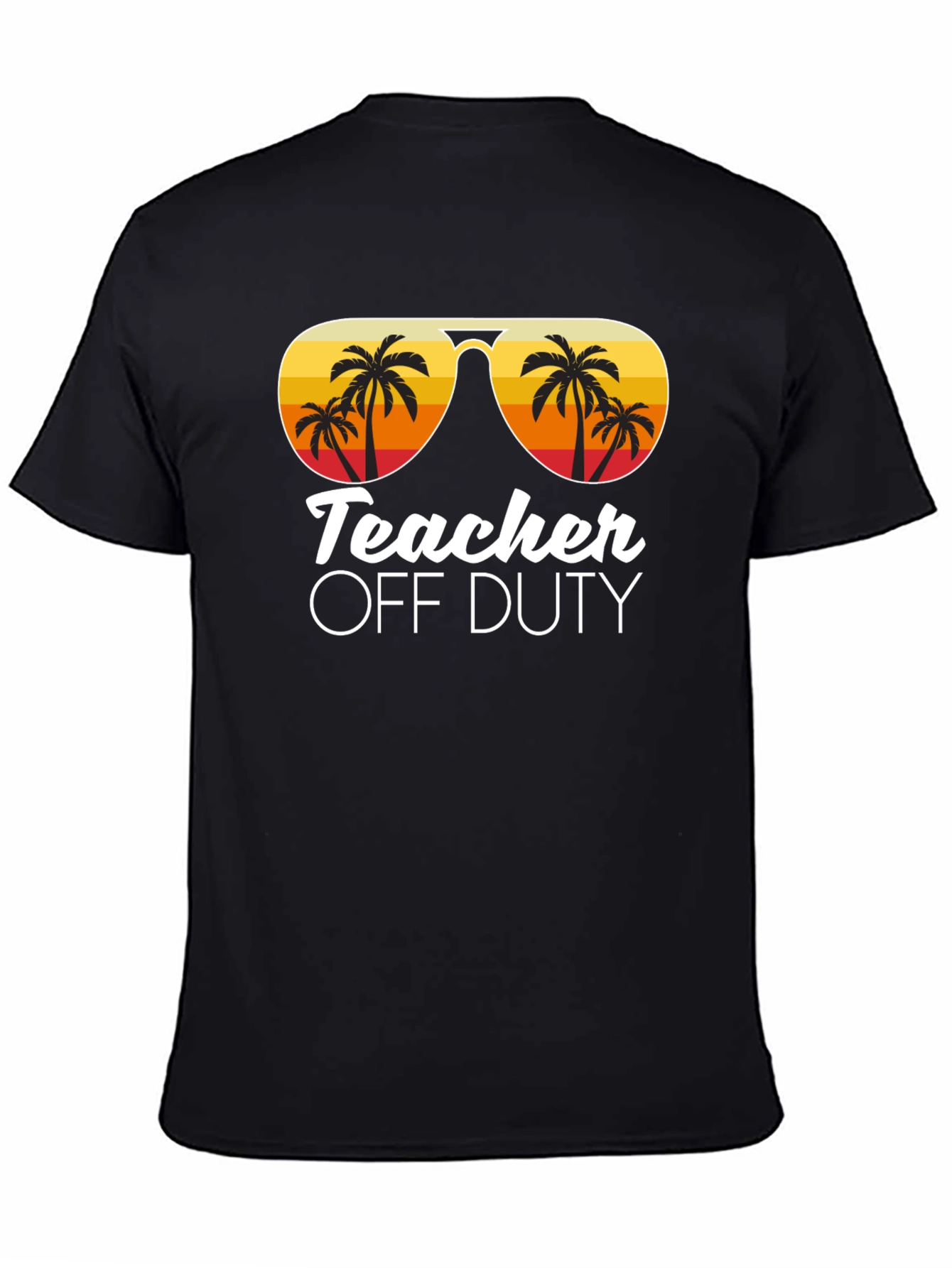 Teacher Off Duty T-Shirt - Summer Vacation Vibes