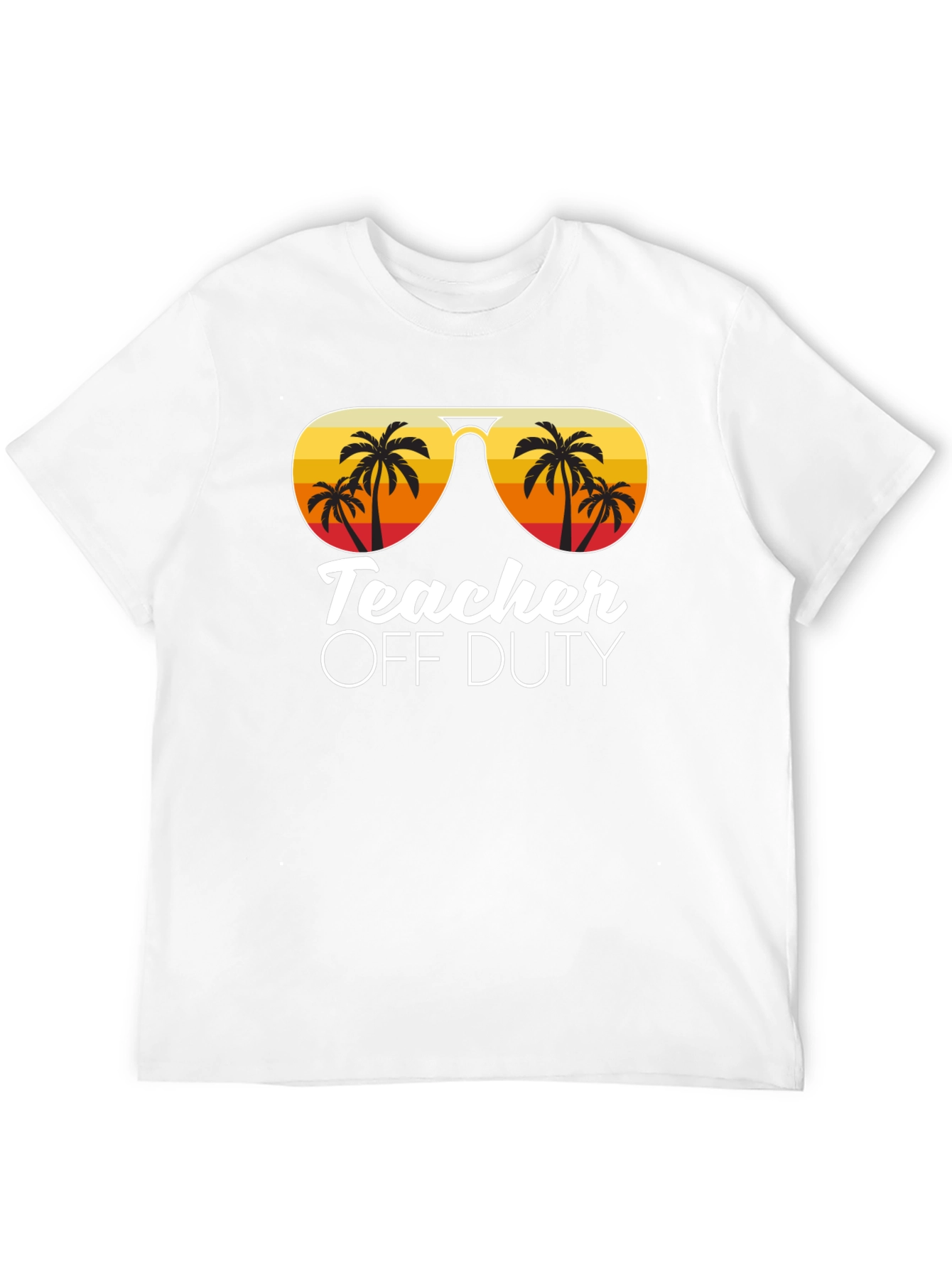 Teacher Off Duty T-Shirt - Summer Vacation Vibes