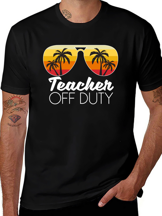 Teacher Off Duty T-Shirt - Summer Vacation Vibes