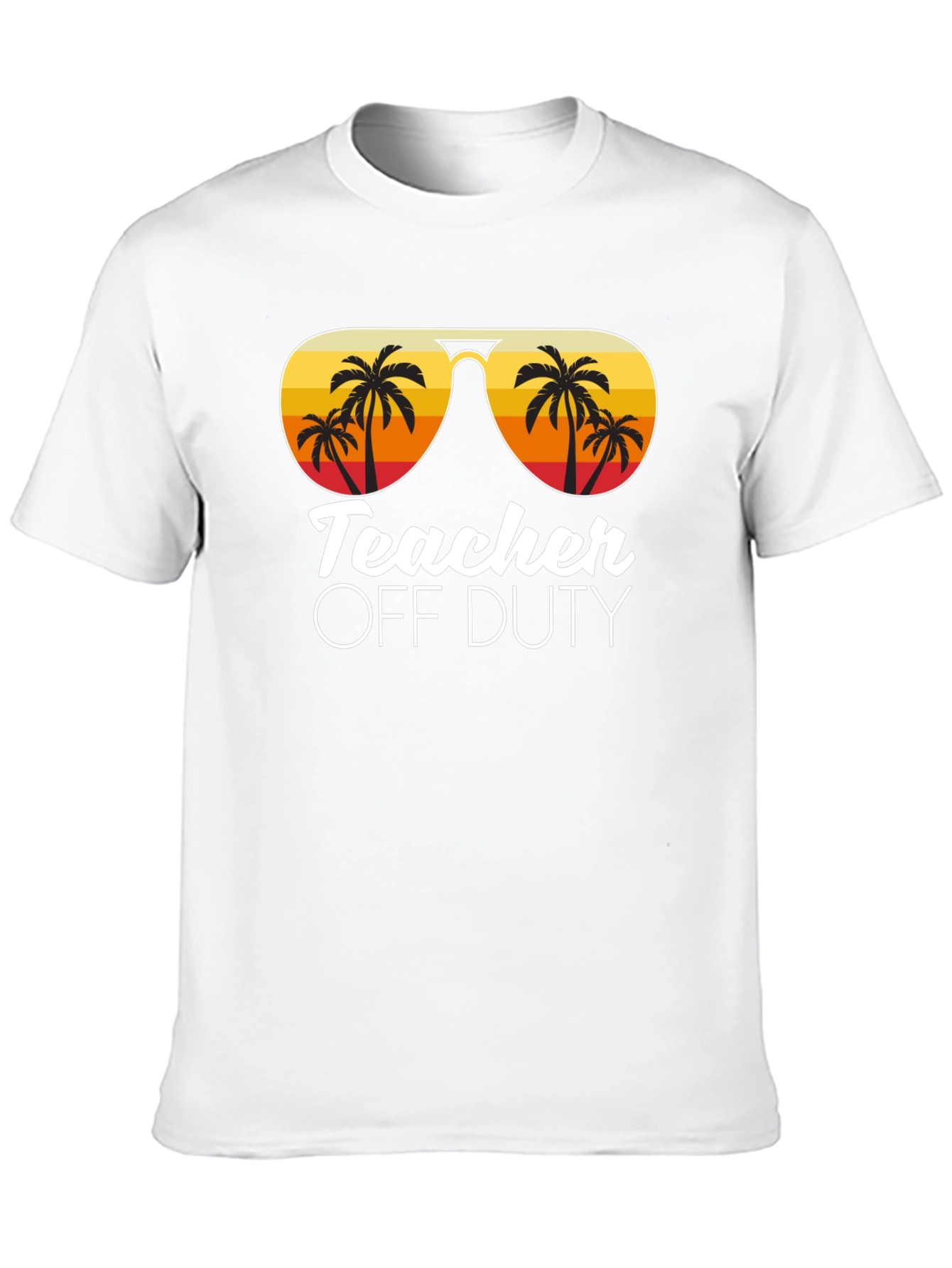 Teacher Off Duty T-Shirt - Summer Vacation Vibes