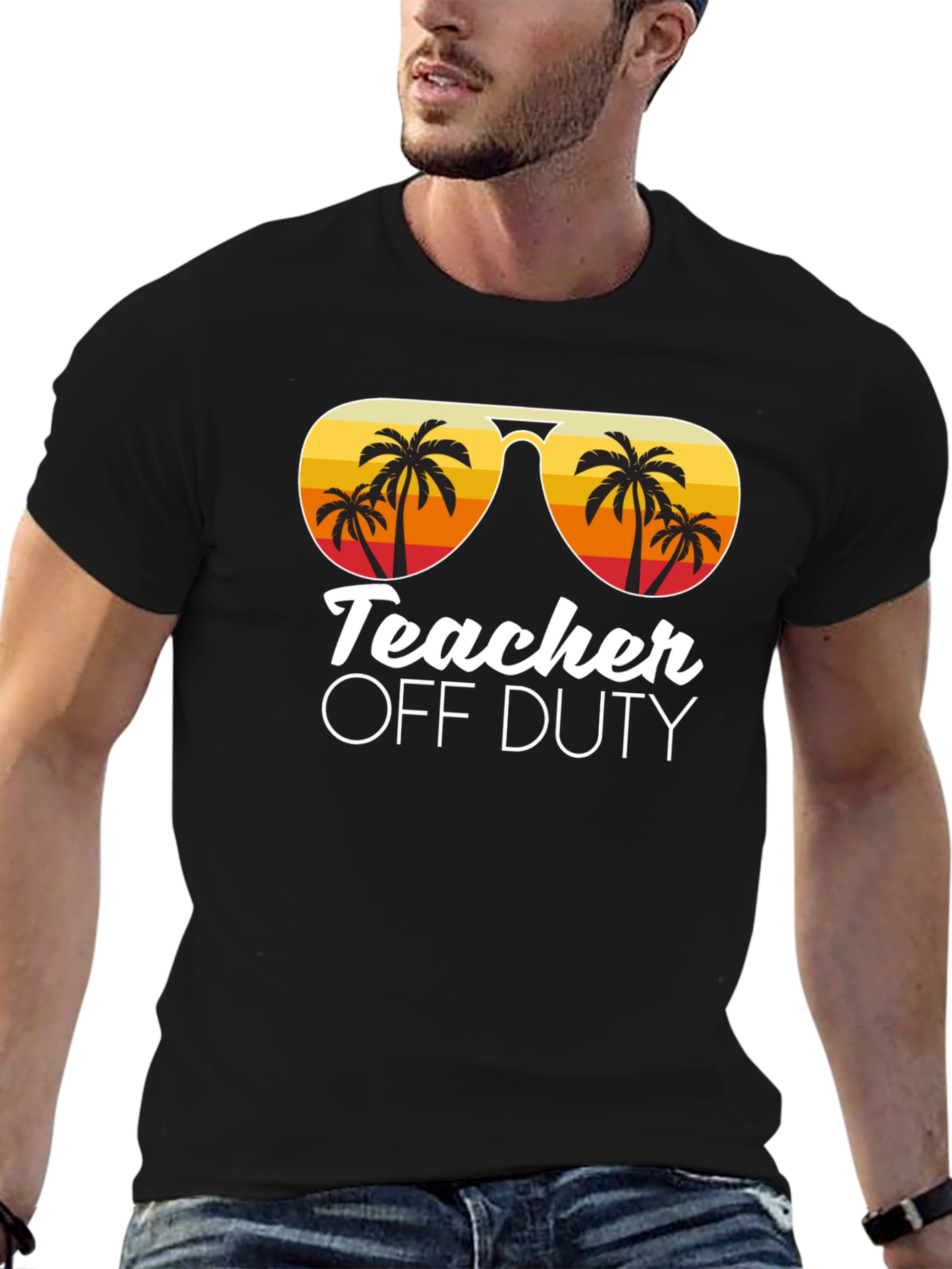 Teacher Off Duty T-Shirt - Summer Vacation Vibes