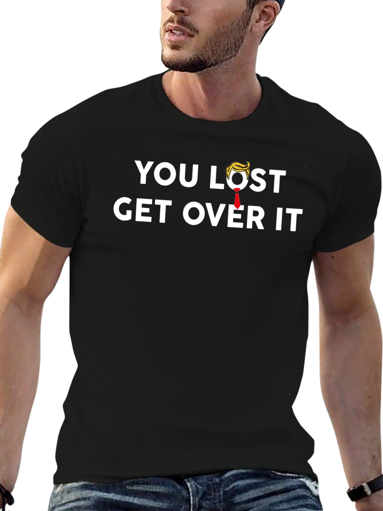 You Lost Get Over It Graphic T-Shirt