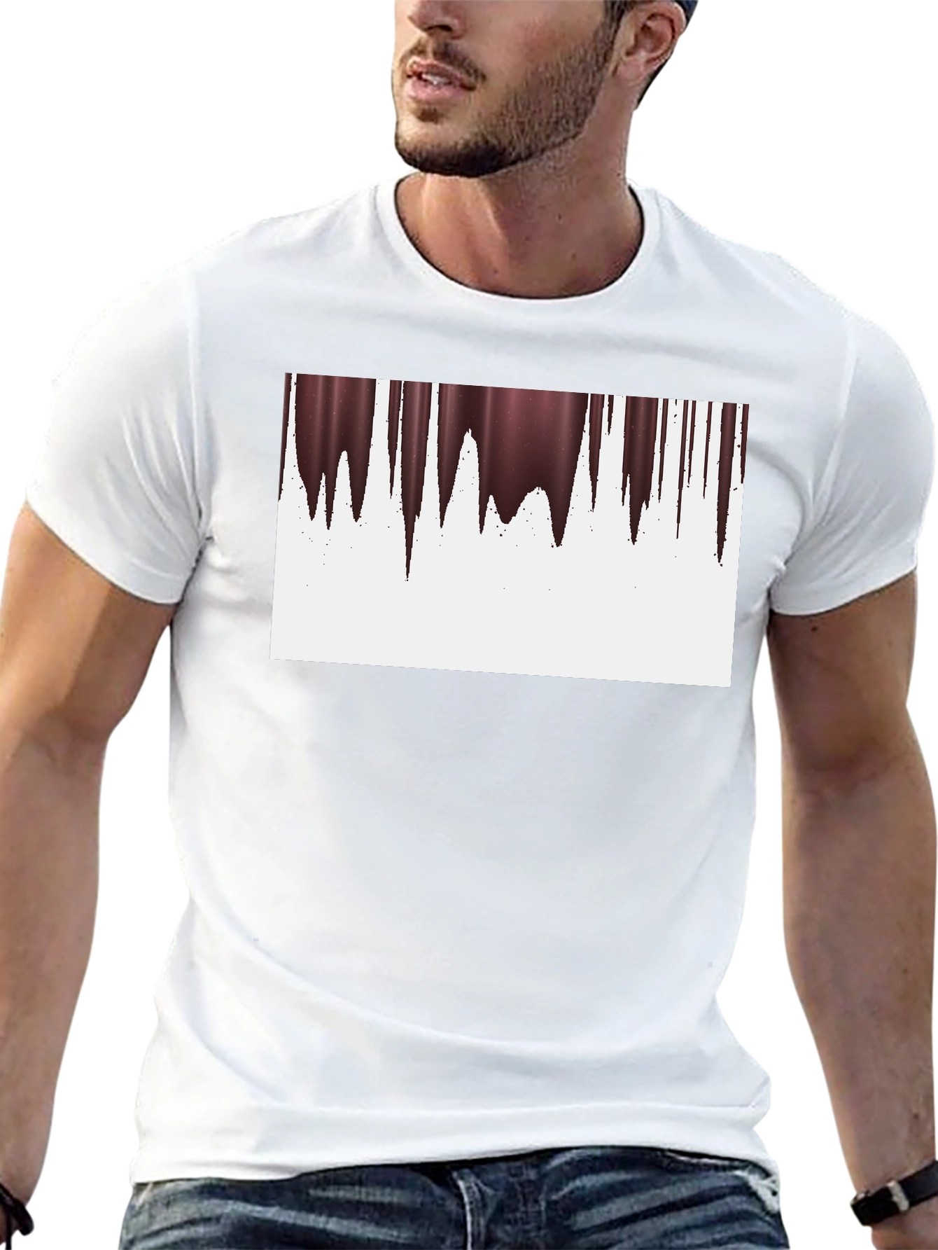 Dripping Chocolate Graphic Tee