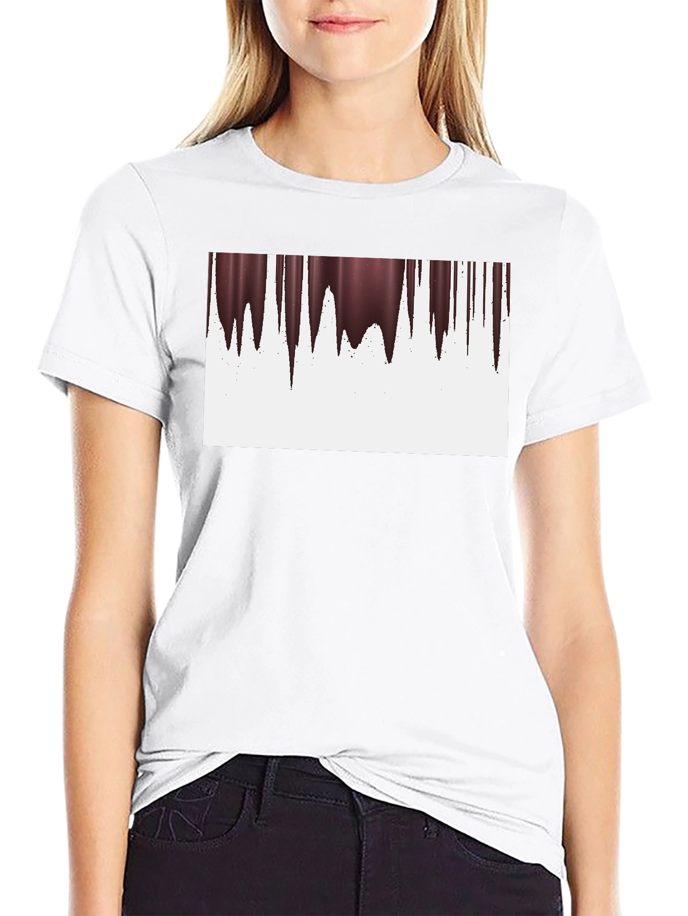 Dripping Chocolate Graphic Tee