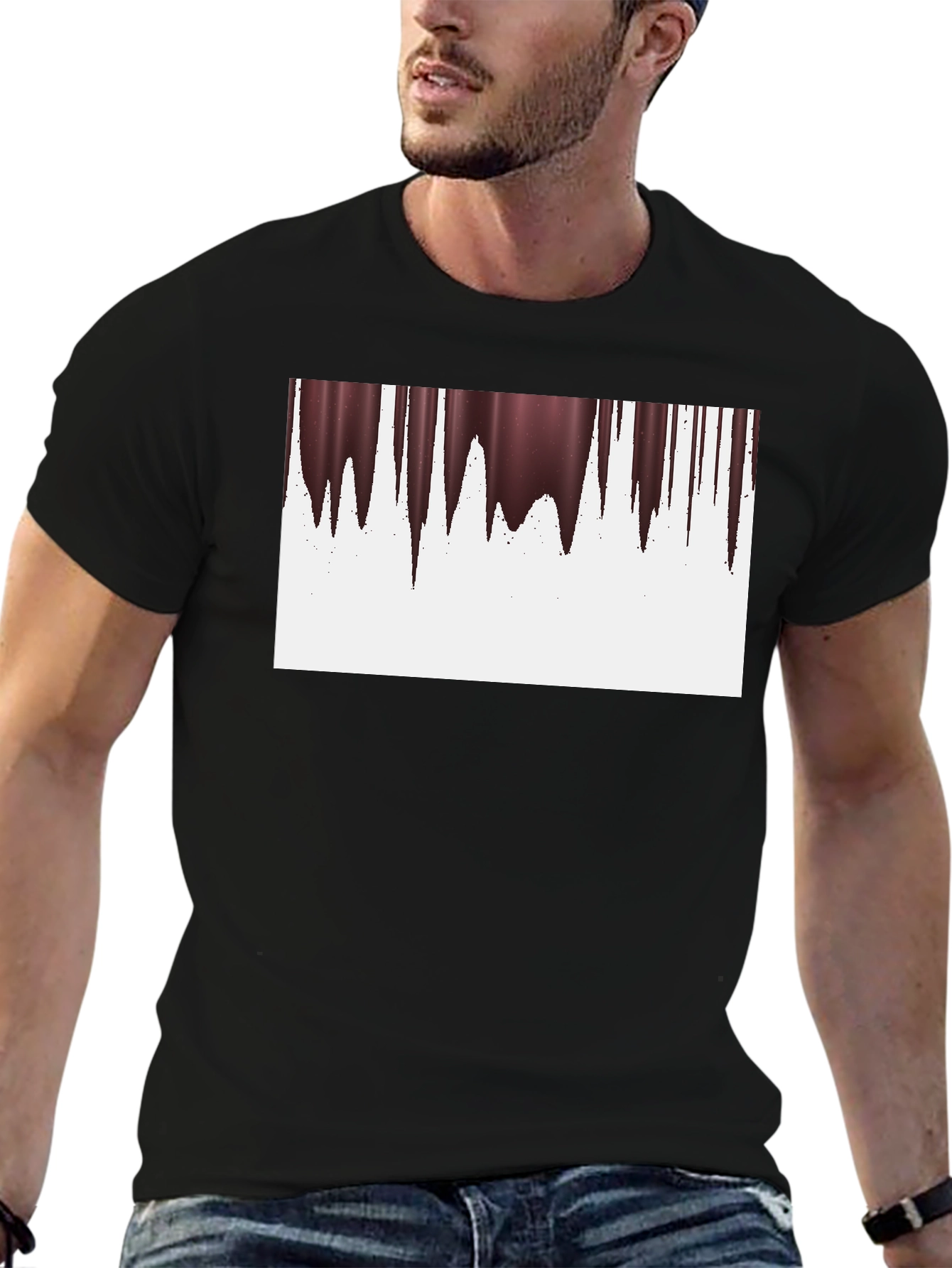 Dripping Chocolate Graphic Tee