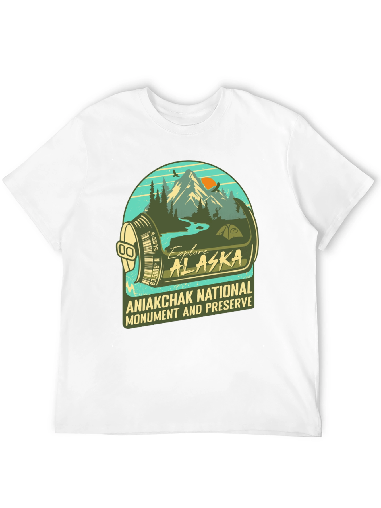 Aniakchak National Park Explore Alaska Graphic Tee