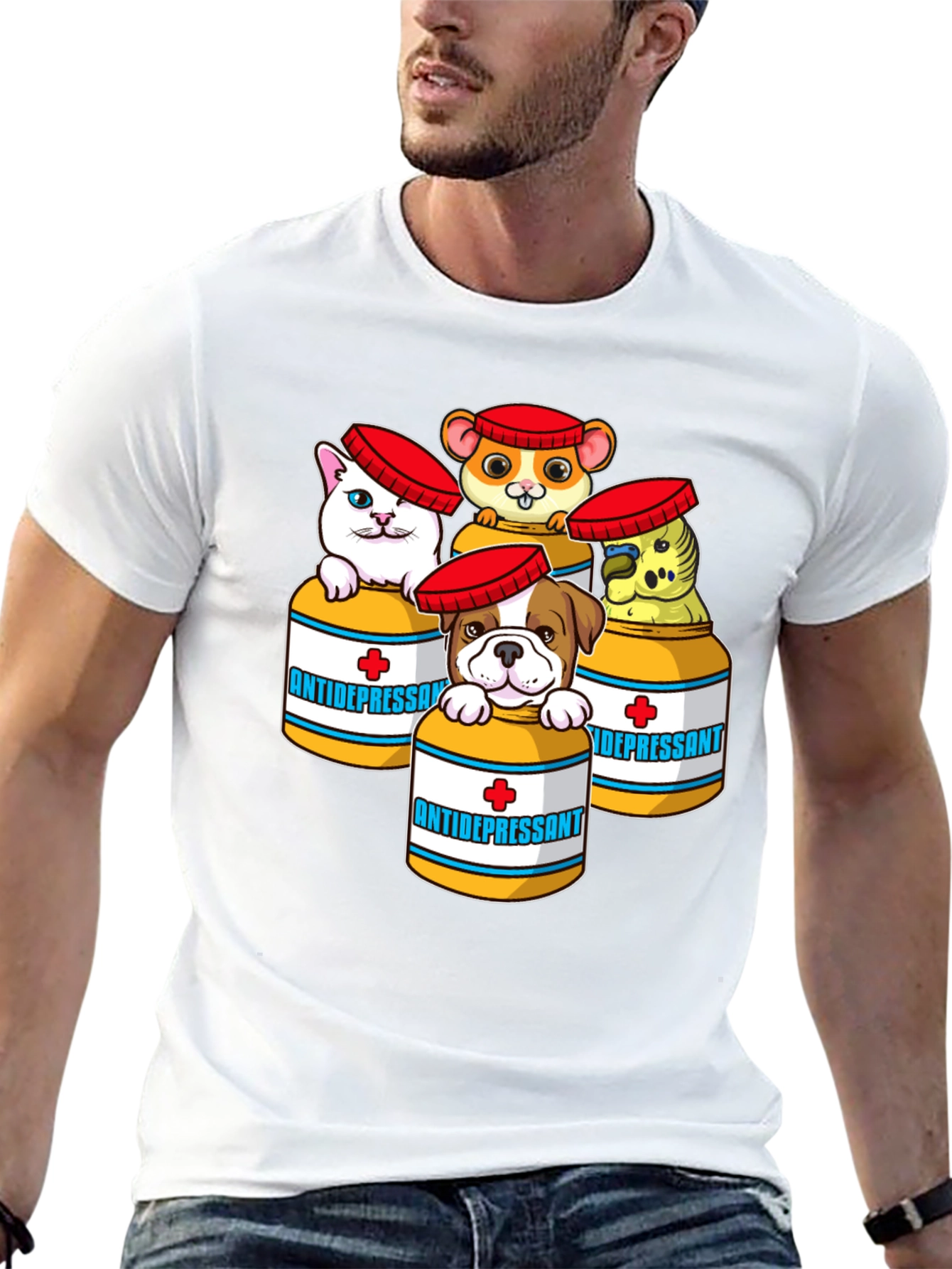 Antidepressant Pet T-Shirt