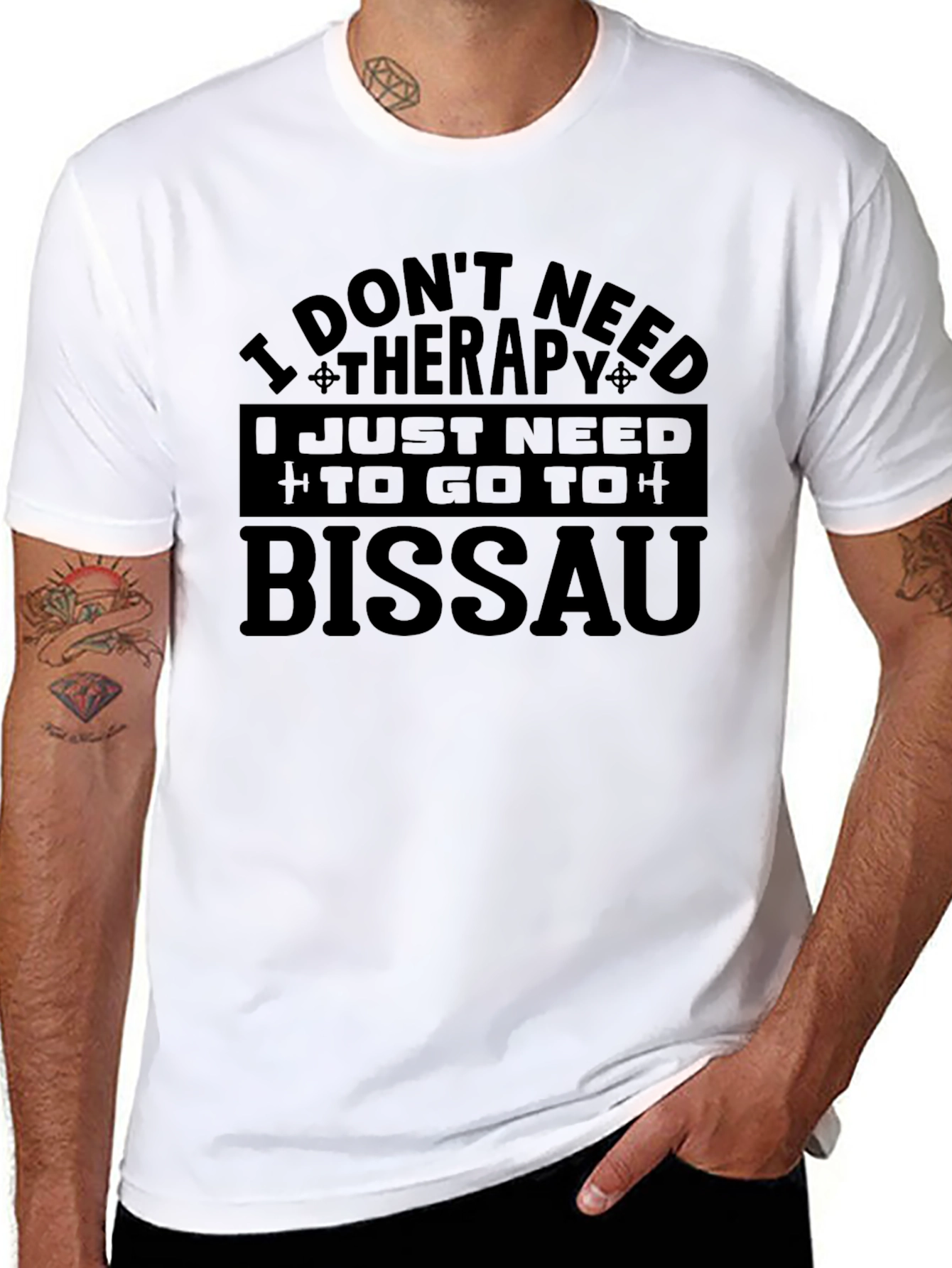 Bissau Therapy T-Shirt - Travel Motivation