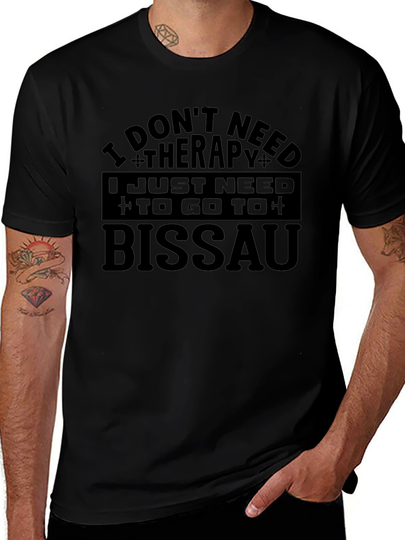 Bissau Therapy T-Shirt - Travel Motivation