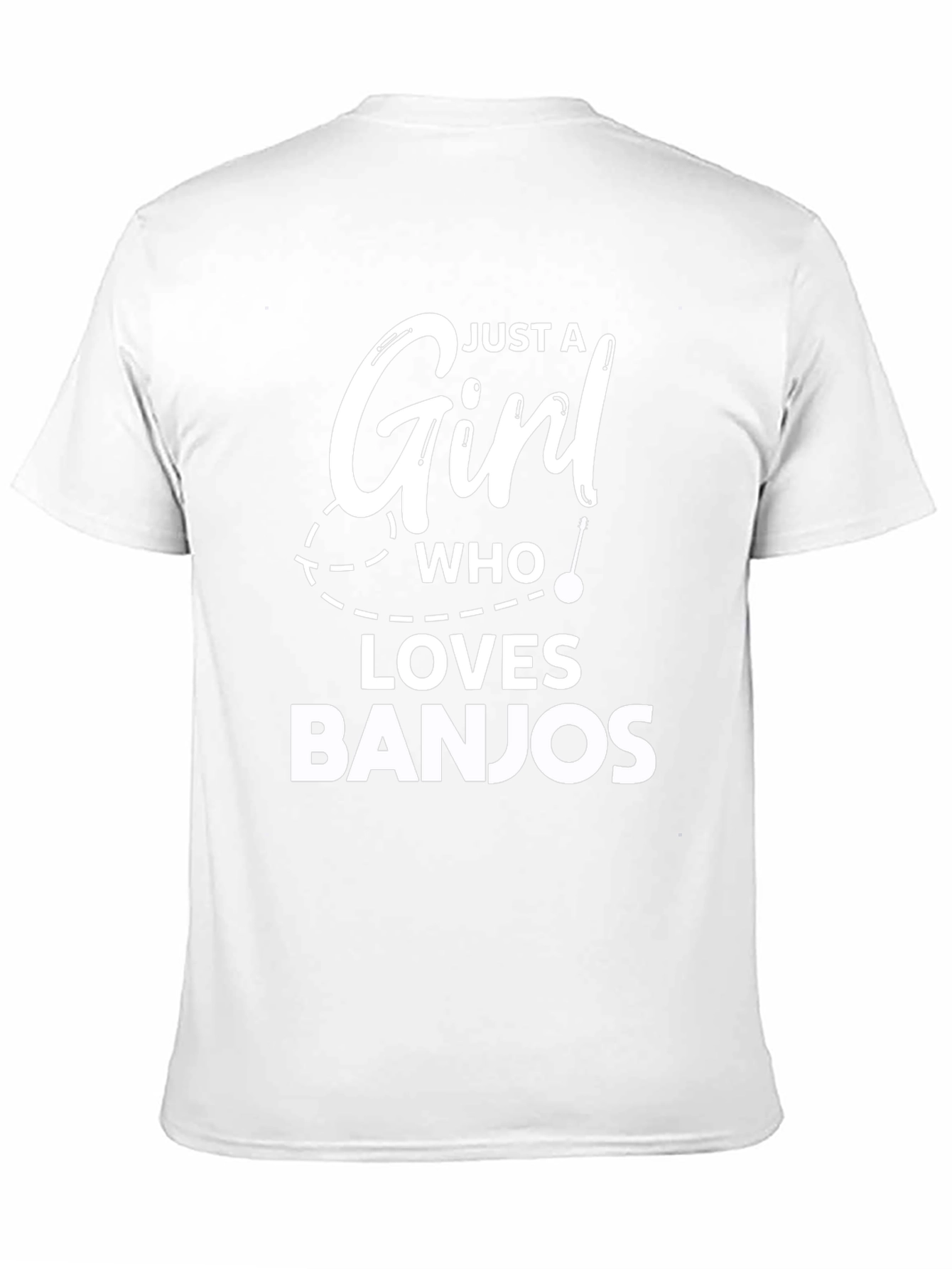 Just A Girl Who Loves Banjos T-Shirt