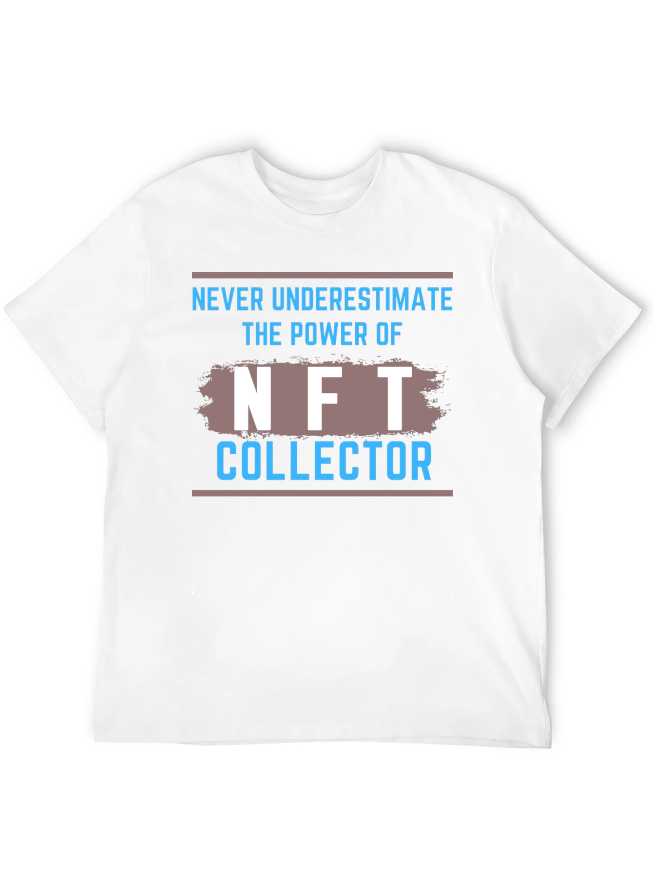 NFT Collector Graphic Tee - Black Cotton T-Shirt