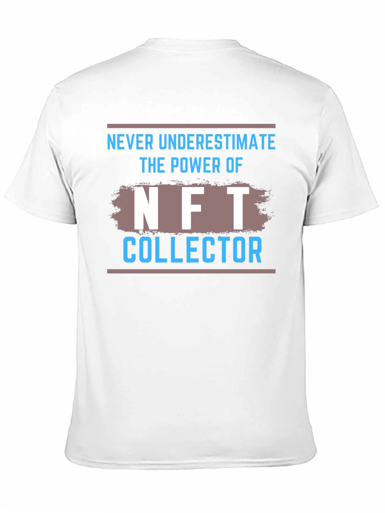 NFT Collector Graphic Tee - Black Cotton T-Shirt