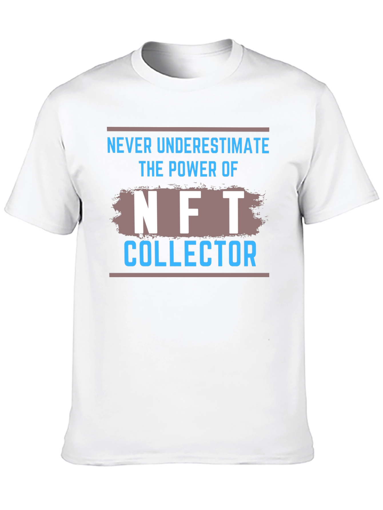 NFT Collector Graphic Tee - Black Cotton T-Shirt