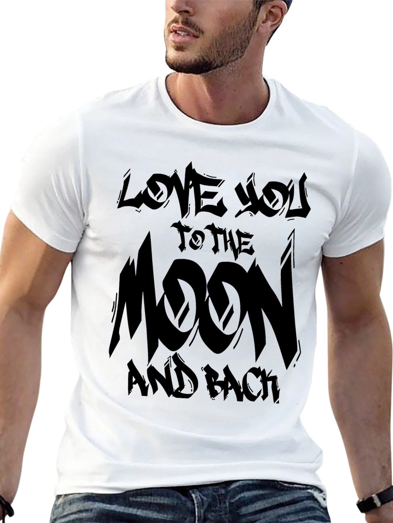 Love You to the Moon and Back Graphic T-Shirt