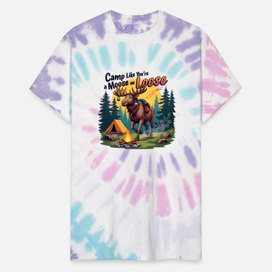 Camping Animals Funny T-shirt Design