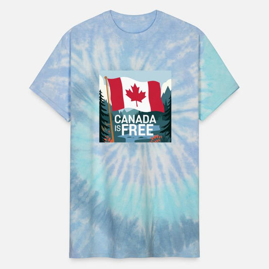 Canada Is Free – Canadian Flag Scenic Design