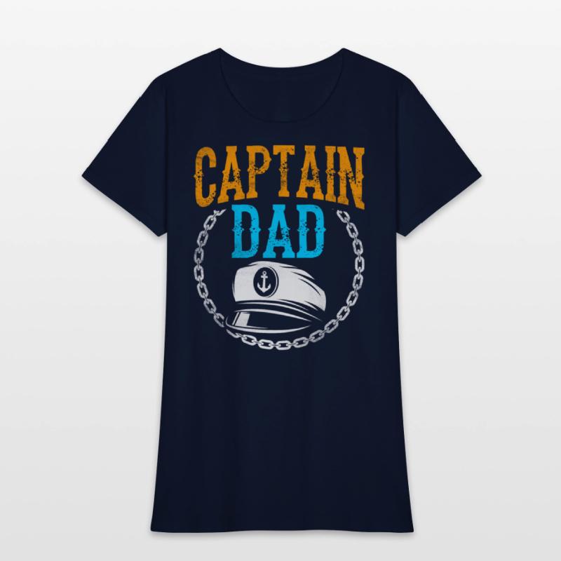 Captain Dad Boat Boating Yacht Ship