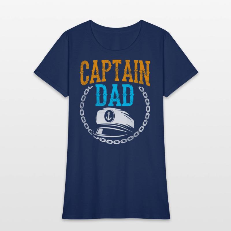 Captain Dad Boat Boating Yacht Ship