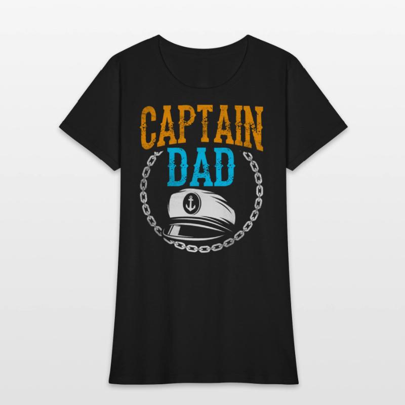Captain Dad Boat Boating Yacht Ship