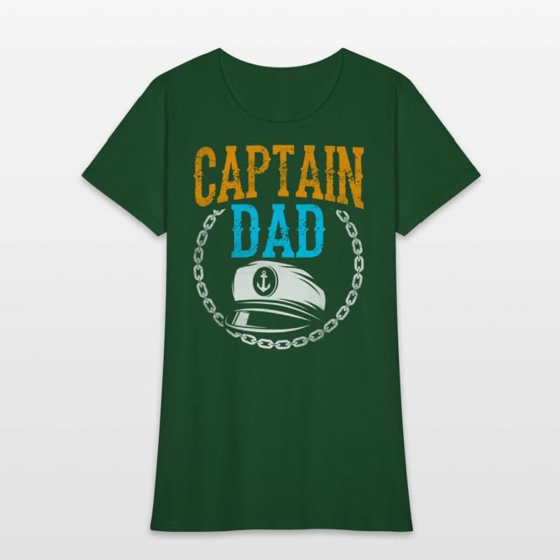 Captain Dad Boat Boating Yacht Ship