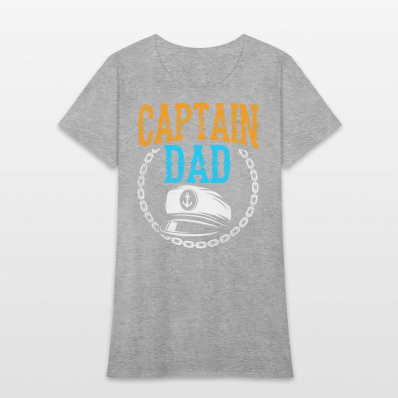 Captain Dad Boat Boating Yacht Ship
