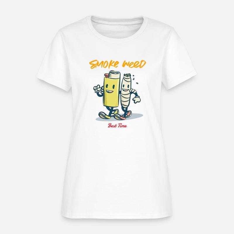 Cartoon art smoke weed