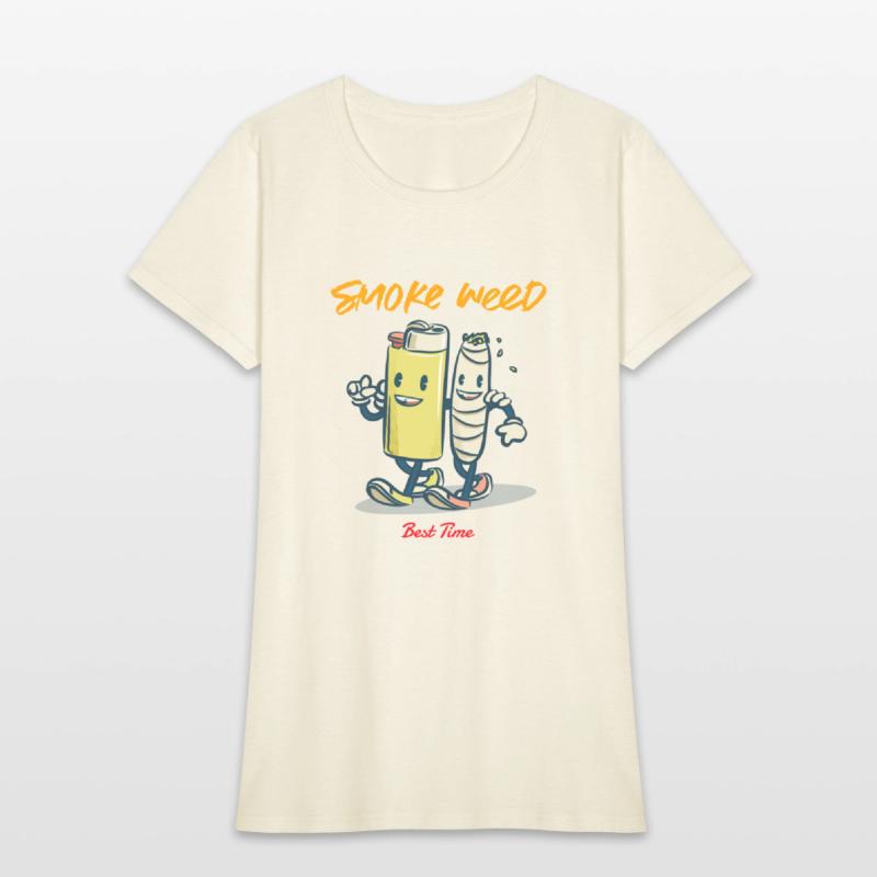 Cartoon art smoke weed