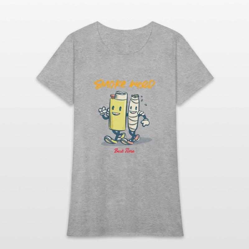 Cartoon art smoke weed