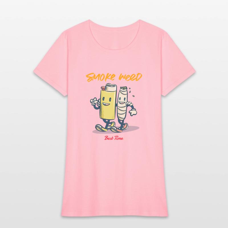 Cartoon art smoke weed