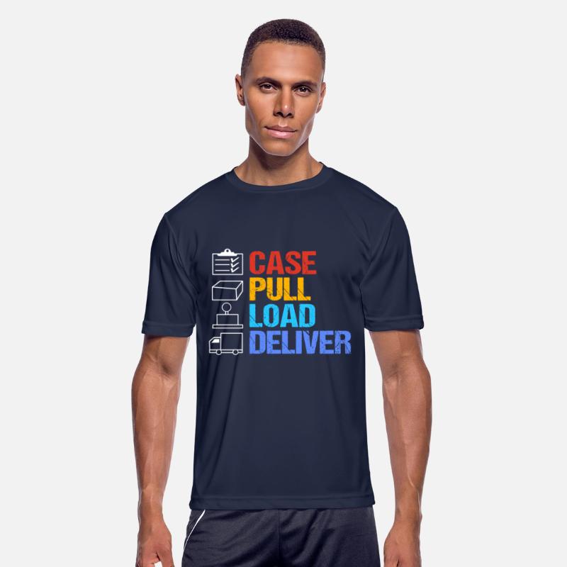 Case Pull Load Deliver Postal Worker Mail Carrier