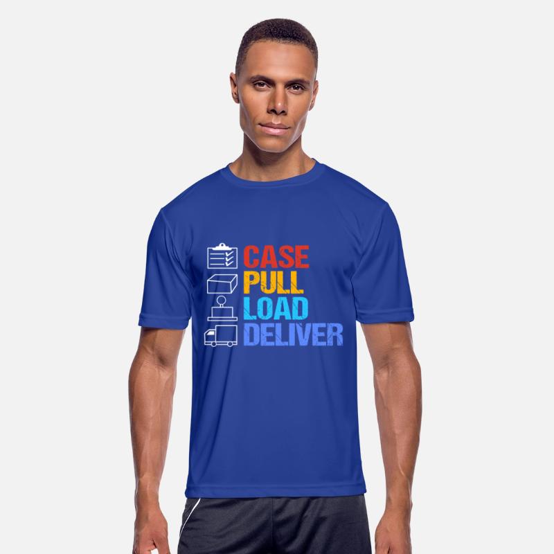 Case Pull Load Deliver Postal Worker Mail Carrier