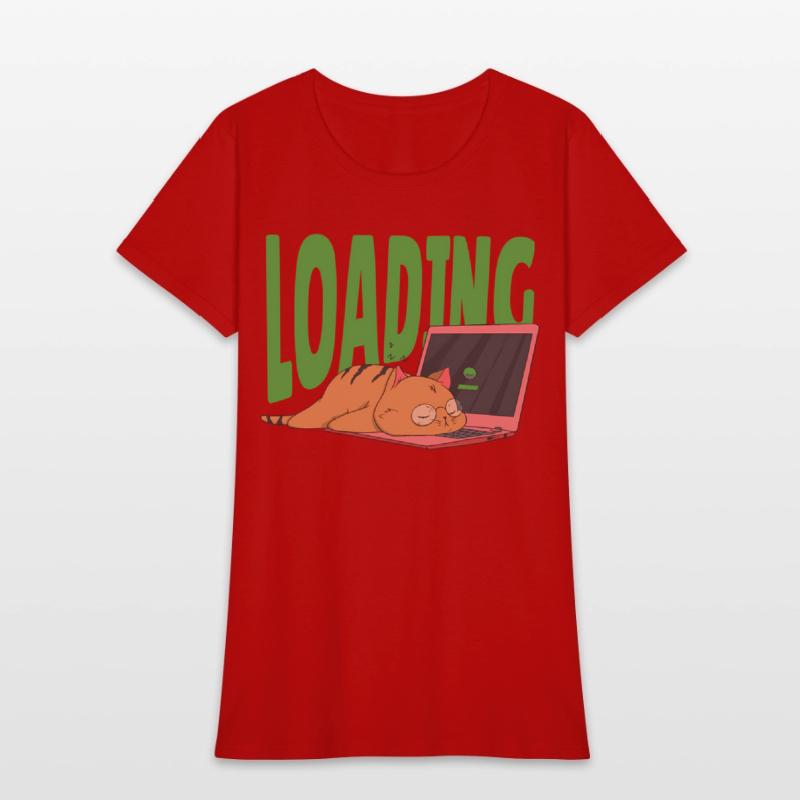 Cat Sleeg Loading Store Motif