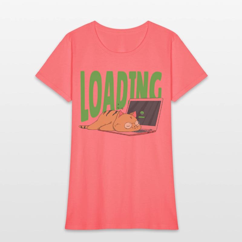 Cat Sleeg Loading Store Motif
