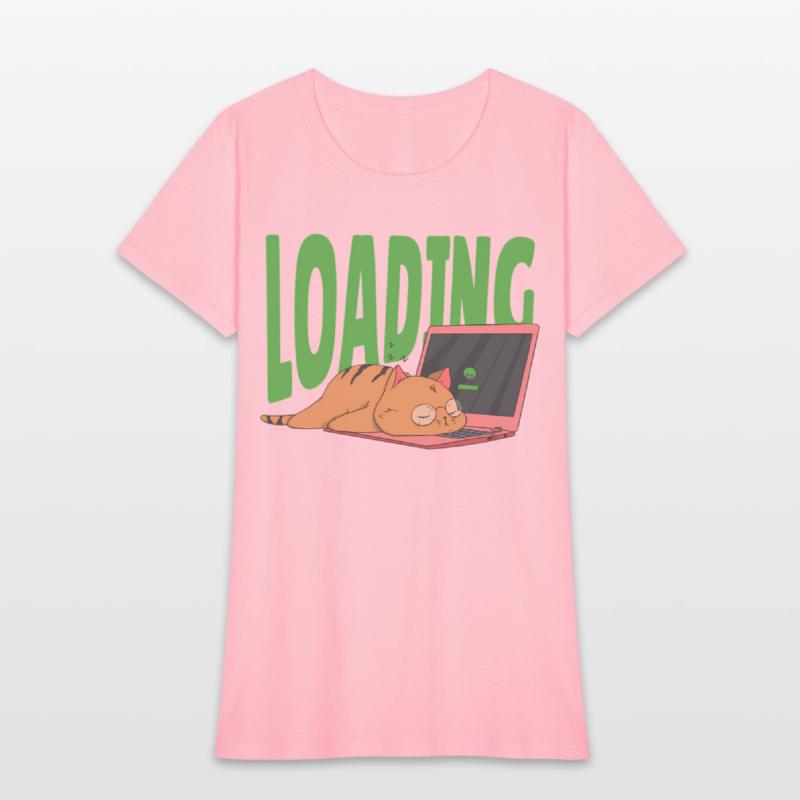 Cat Sleeg Loading Store Motif