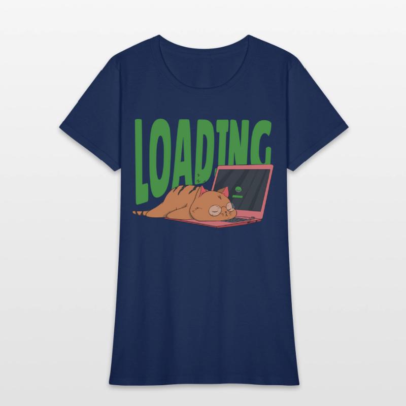 Cat Sleeg Loading Store Motif