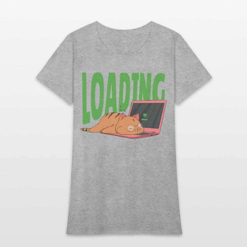 Cat Sleeg Loading Store Motif