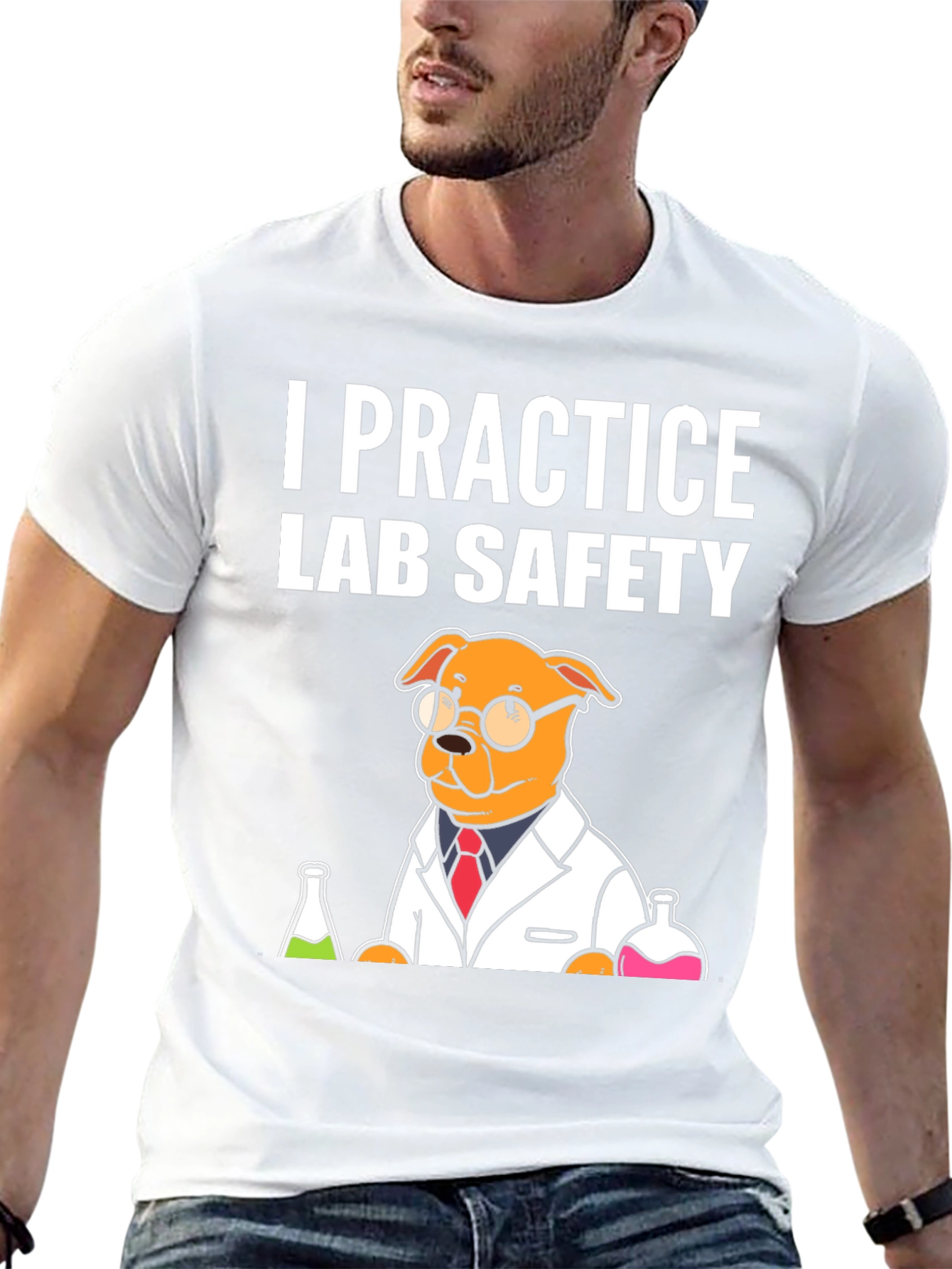 I Practice Lab Safety T-Shirt