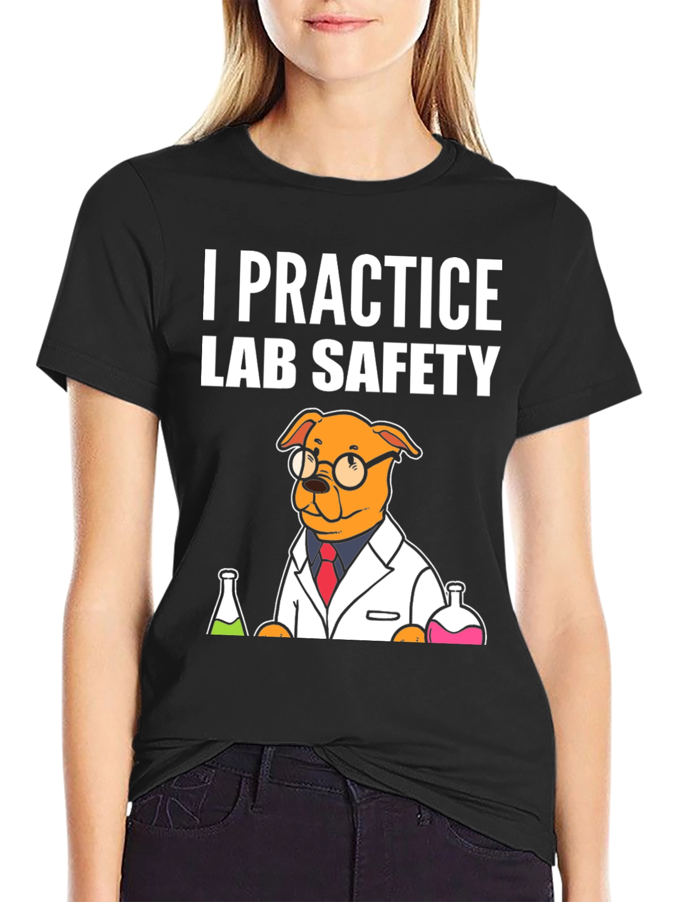 I Practice Lab Safety T-Shirt