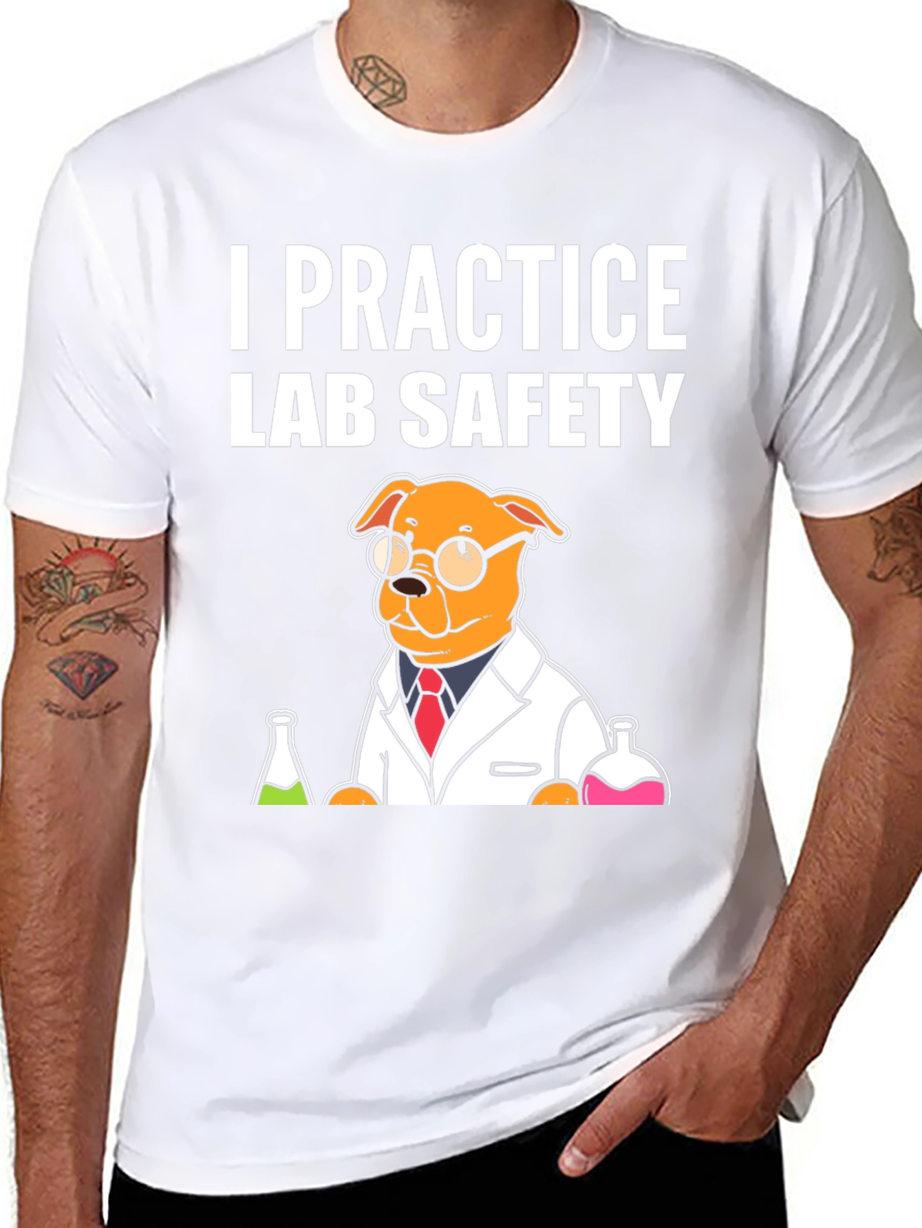 I Practice Lab Safety T-Shirt