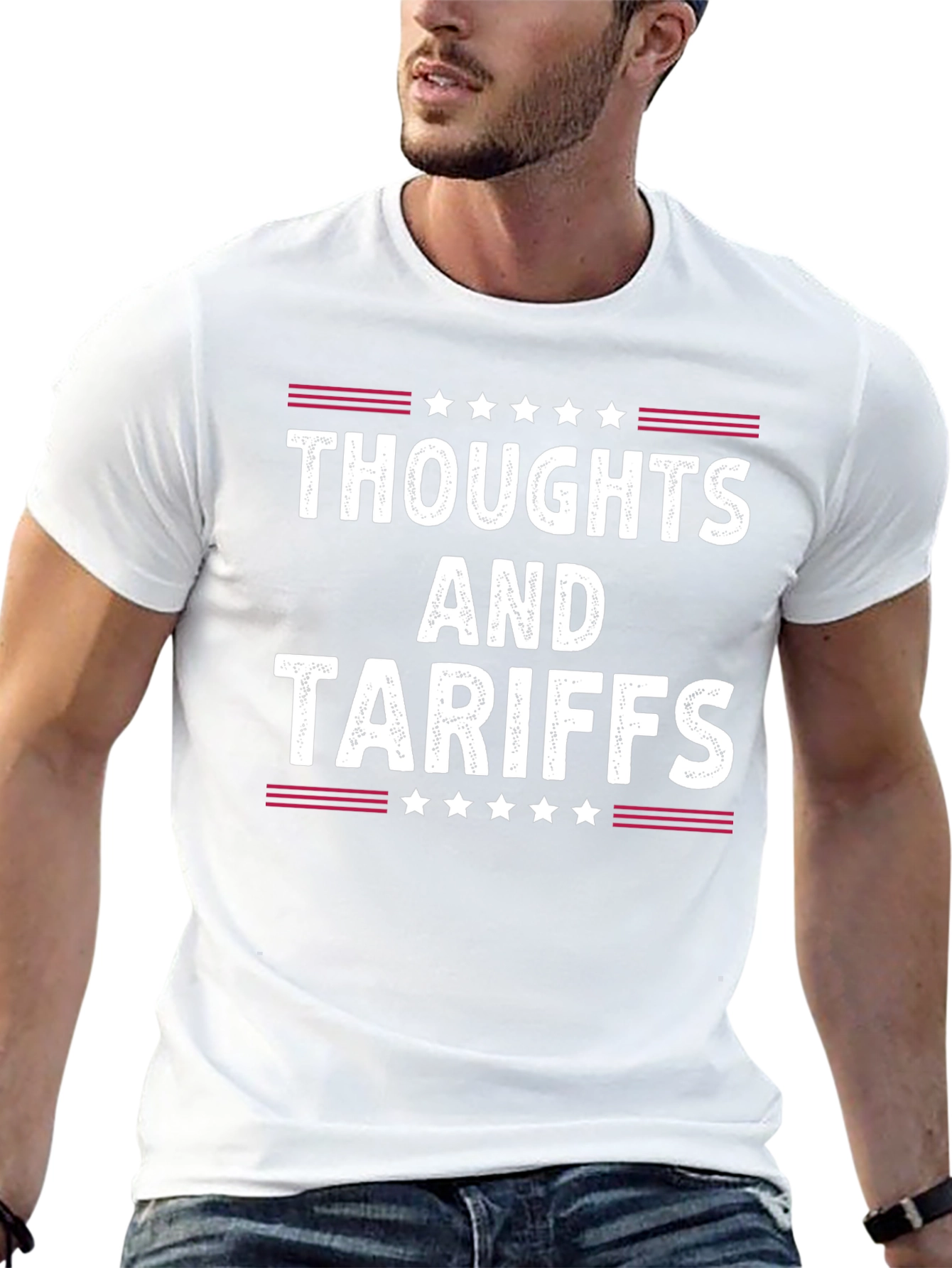 Thoughts and Tariffs Graphic Tee