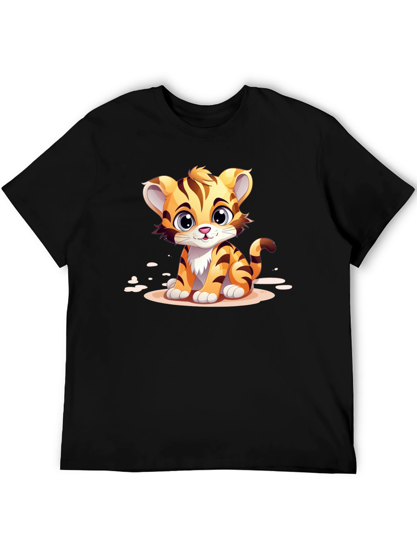 Cute Cartoon Tiger T-Shirt