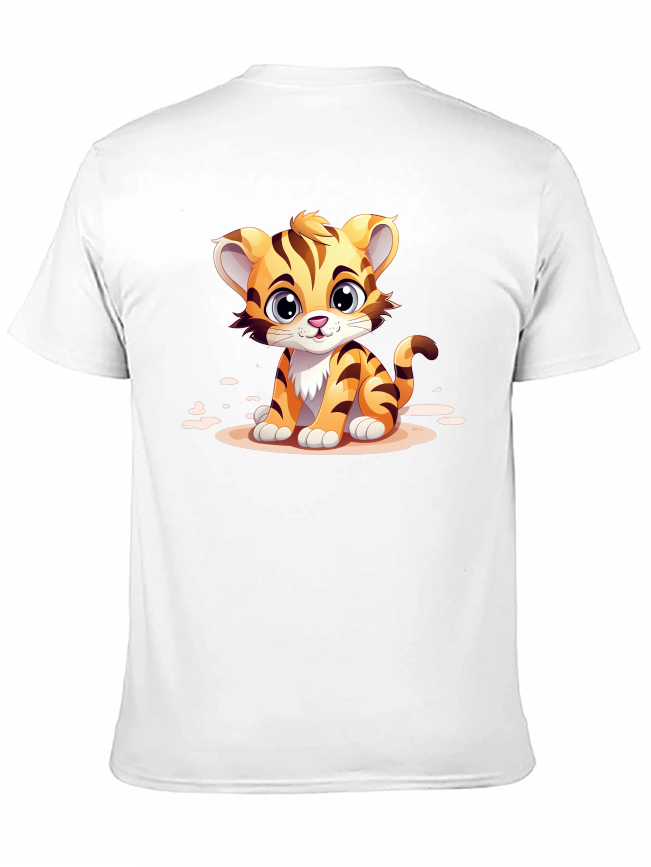 Cute Cartoon Tiger T-Shirt
