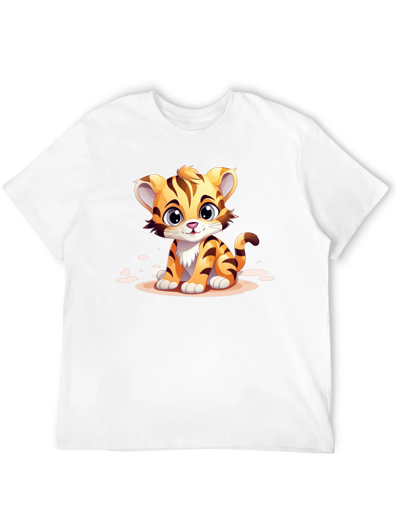 Cute Cartoon Tiger T-Shirt