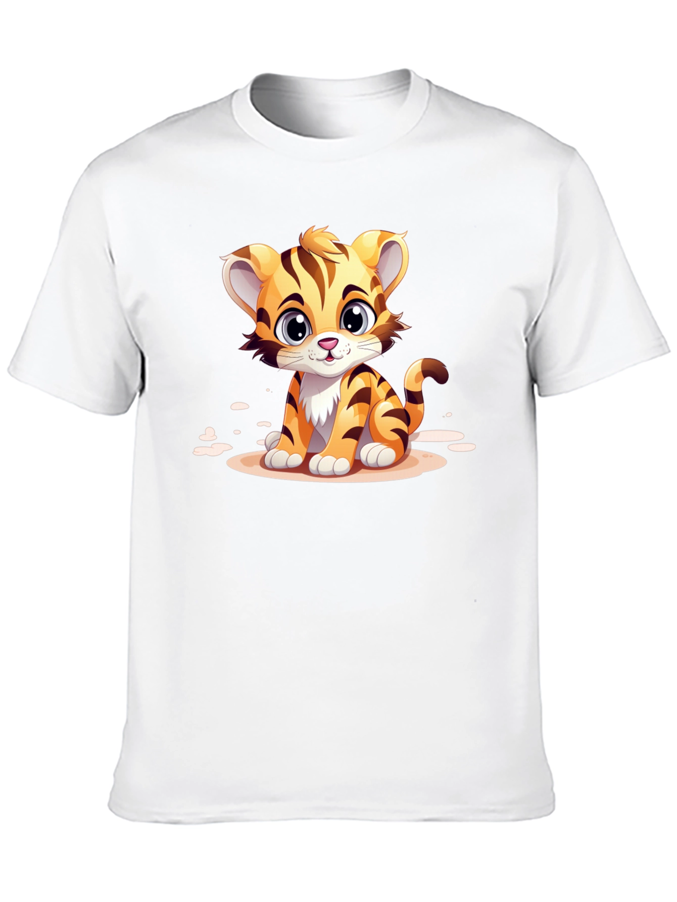 Cute Cartoon Tiger T-Shirt