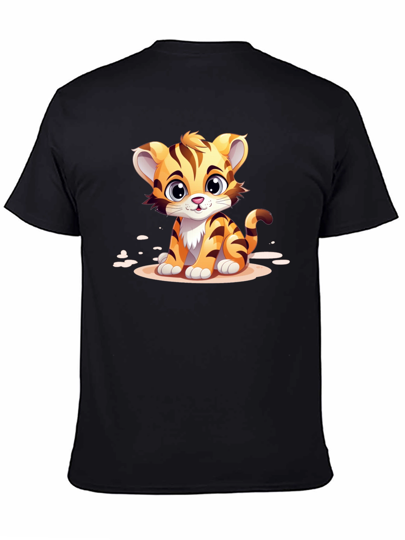 Cute Cartoon Tiger T-Shirt
