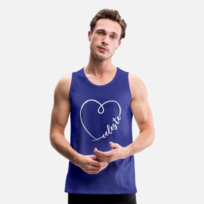 Celeste Name Heart Calligraphy